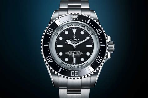 rolex deepsea negro|rolex deepest dive watch.